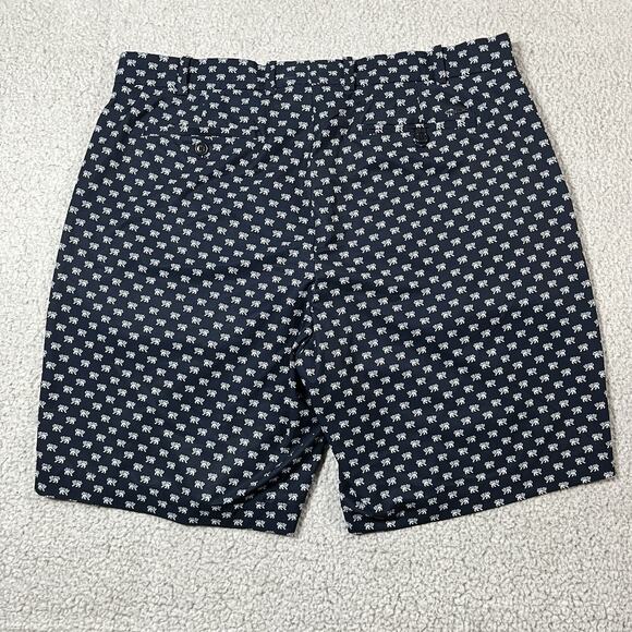 RLX Ralph Lauren Shorts Mens 36 Blue All Over Print Chino Performance Golf - Picture 3 of 13